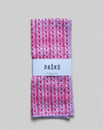 Pasko Pink and White Kitchen Tea Towel